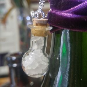 Salt Protection Vial Necklace